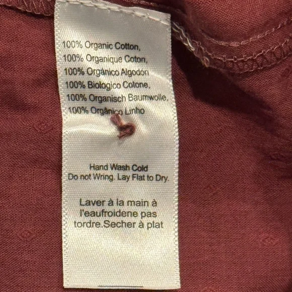 Emerson Fry Frances 3 Dress Swiss Dot Organic Cotton Midi Size S NWT - Picture 12 of 12